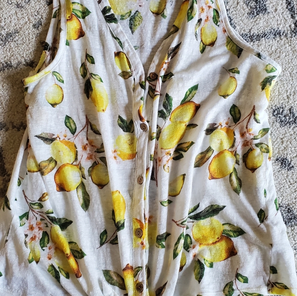 Cynthia Rowley linen tank